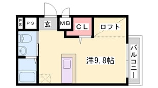 アリスコート上ノ丸の物件間取画像